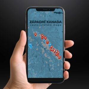 Nejkrásnější místa Západní Kanady - Cestovatelská mapa